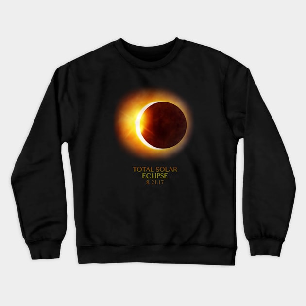 eclipse2017 Crewneck Sweatshirt by sfundayart